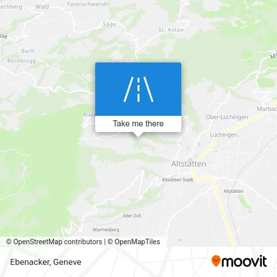 Ebenacker map