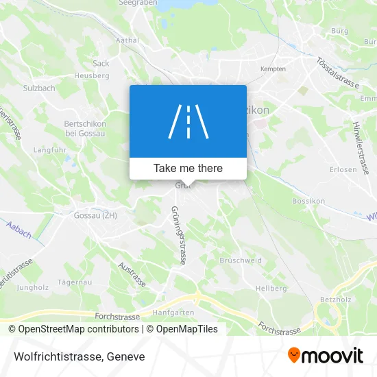 Wolfrichtistrasse map