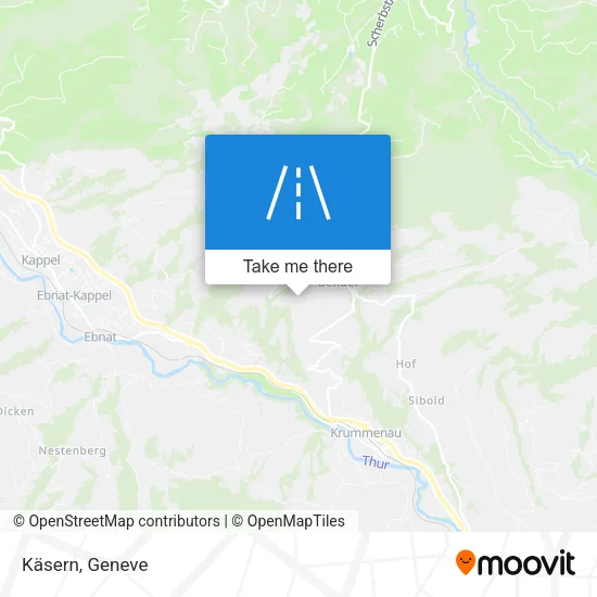 Käsern map