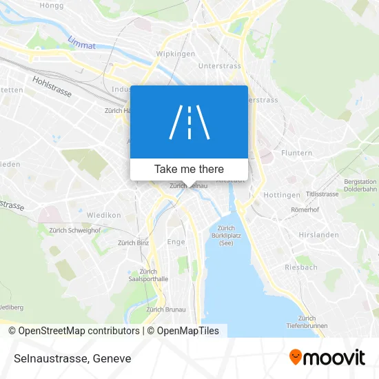 Selnaustrasse map