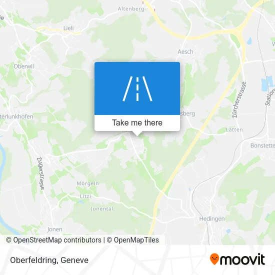 Oberfeldring map