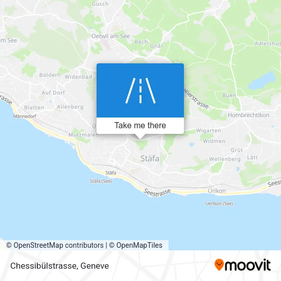 Chessibülstrasse map