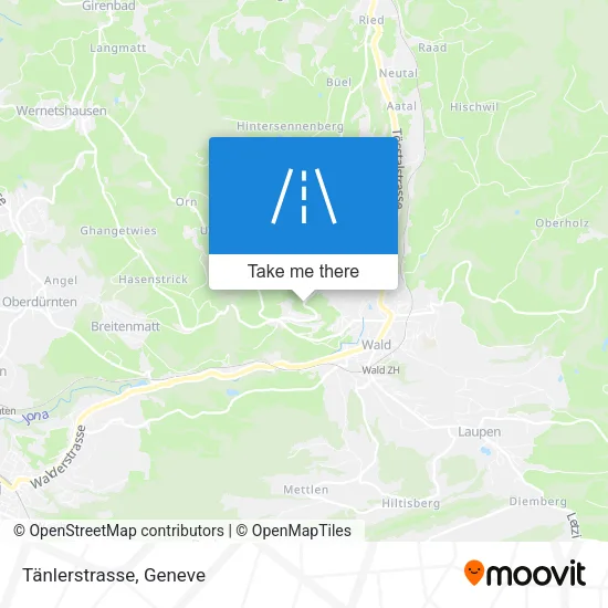 Tänlerstrasse map