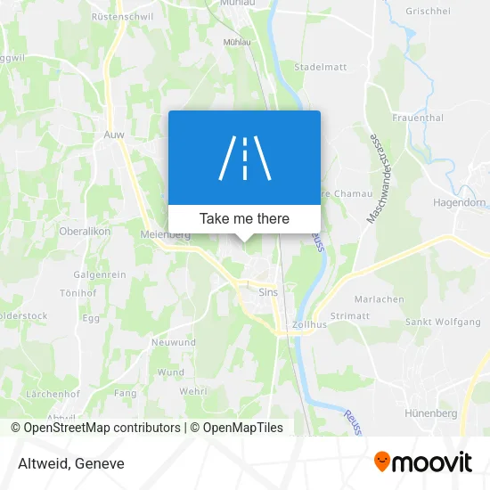 Altweid map