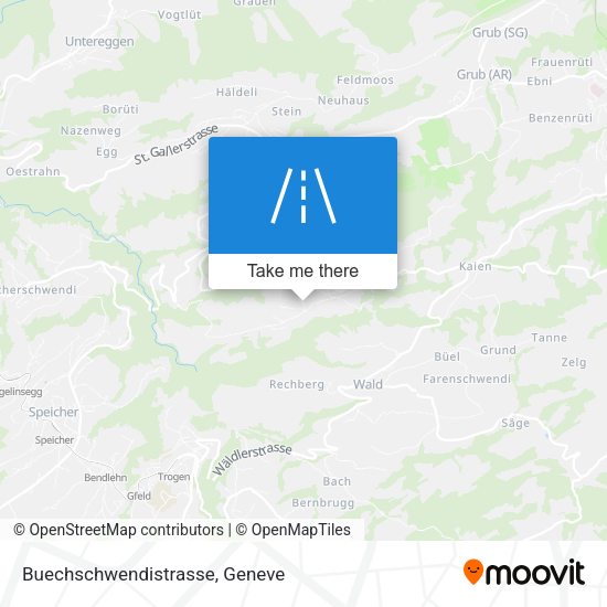Buechschwendistrasse map
