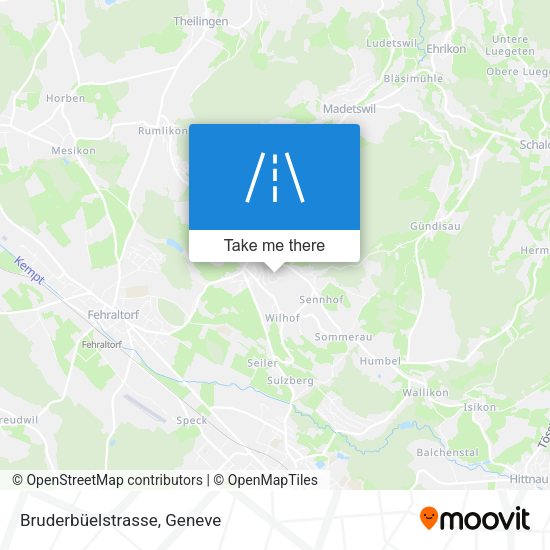 Bruderbüelstrasse map