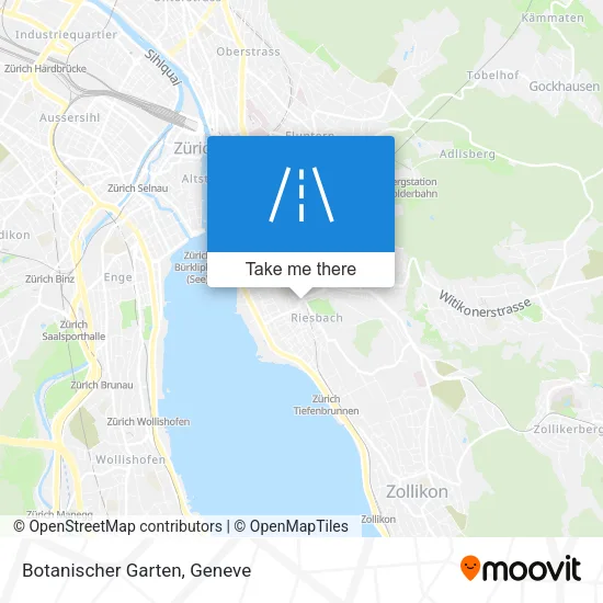 Botanischer Garten map