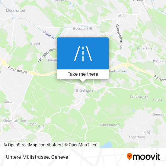 Untere Mülistrasse map