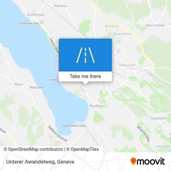 Unterer Awandelweg map