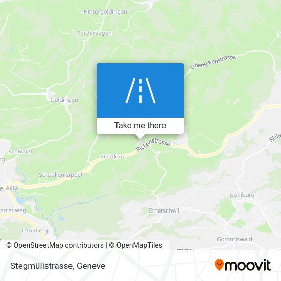 Stegmülistrasse map