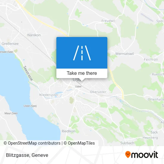 Blitzgasse map