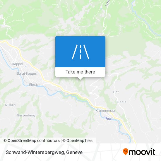 Schwand-Wintersbergweg map