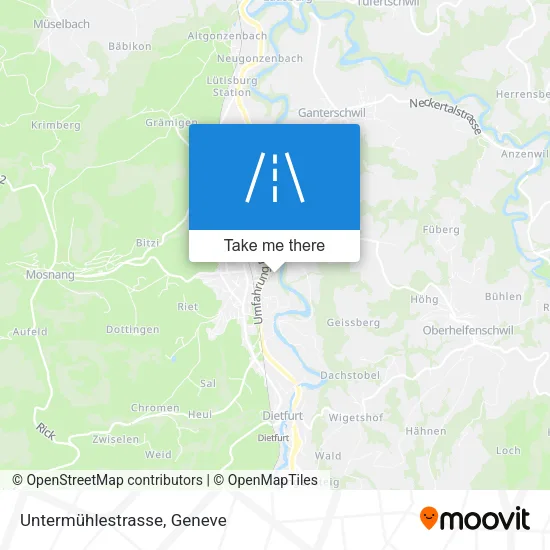 Untermühlestrasse map