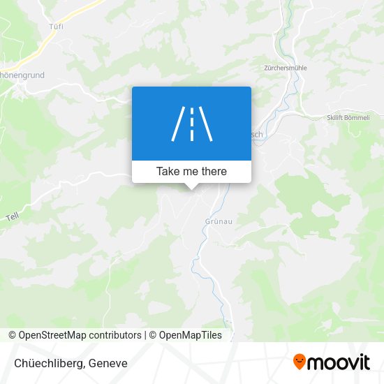 Chüechliberg map
