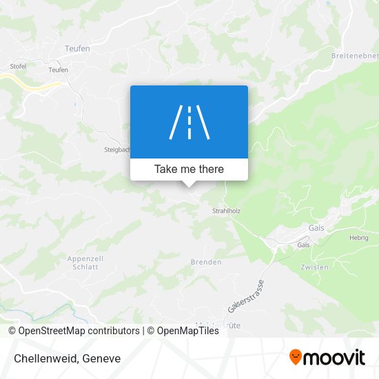 Chellenweid map