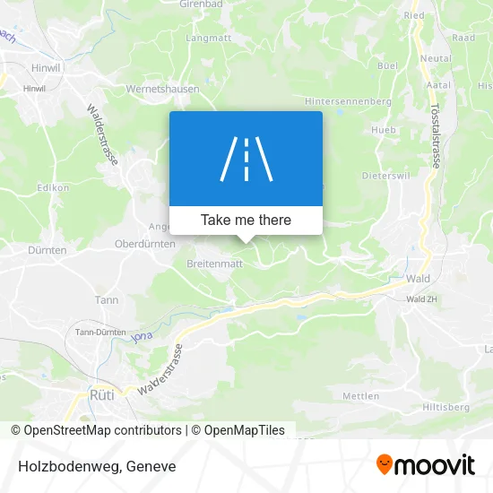 Holzbodenweg map