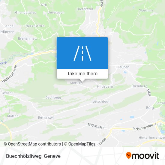 Buechhölzliweg map