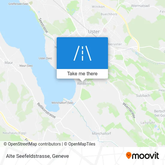 Alte Seefeldstrasse map