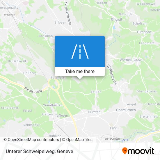 Unterer Schweipelweg map
