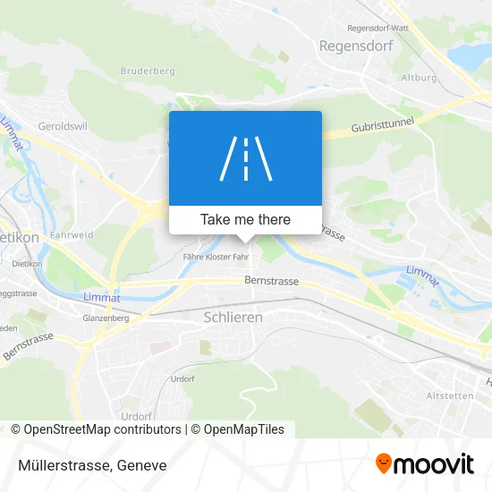 Müllerstrasse map