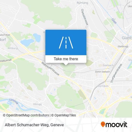 Albert Schumacher-Weg map
