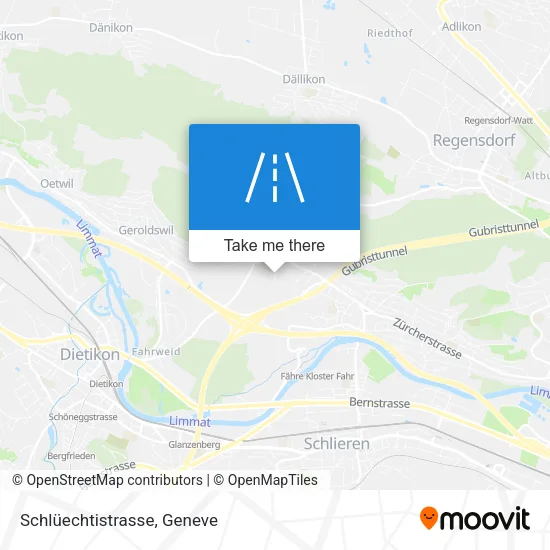 Schlüechtistrasse map