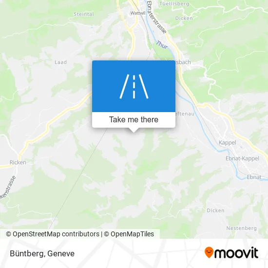 Büntberg map
