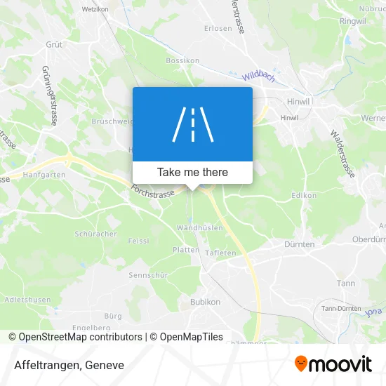 Affeltrangen map