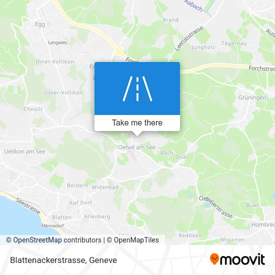 Blattenackerstrasse map