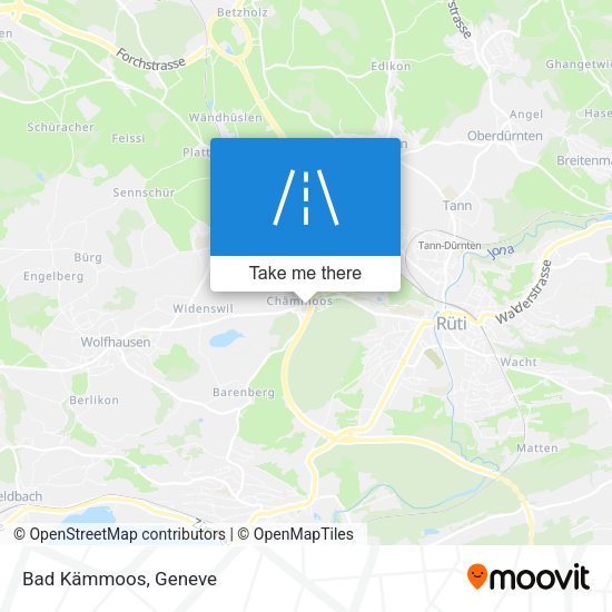 Bad Kämmoos map