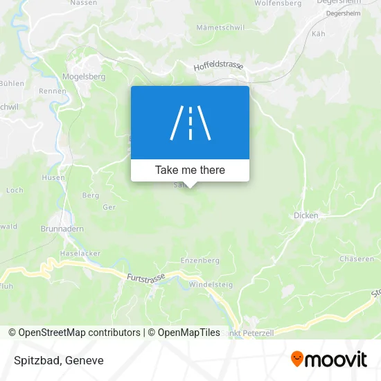 Spitzbad map
