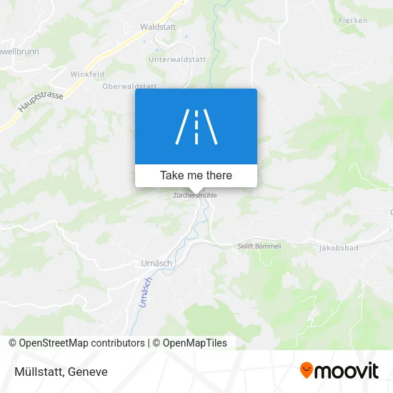 Müllstatt map
