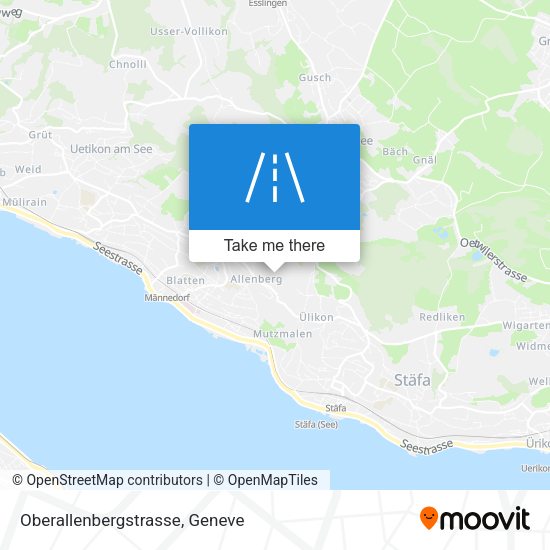 Oberallenbergstrasse map