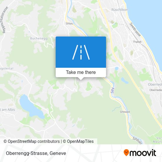 Oberrengg-Strasse map