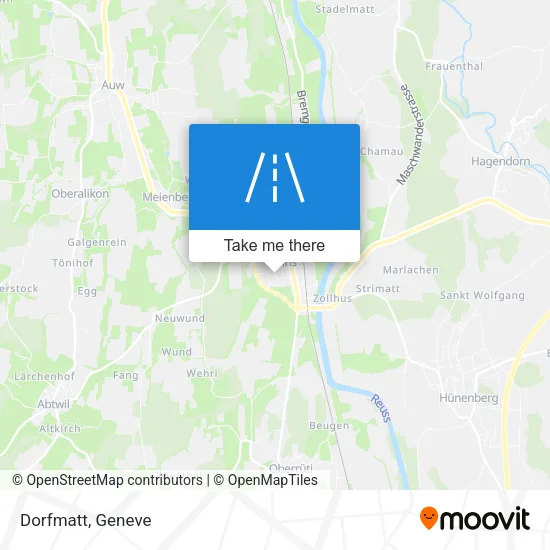 Dorfmatt map