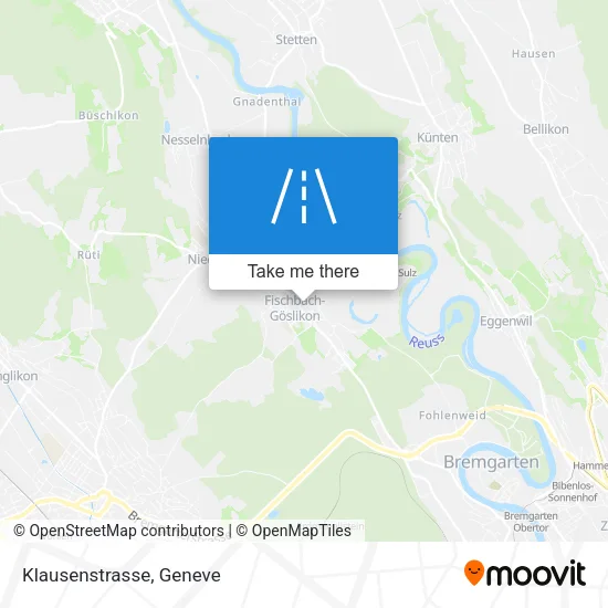 Klausenstrasse map