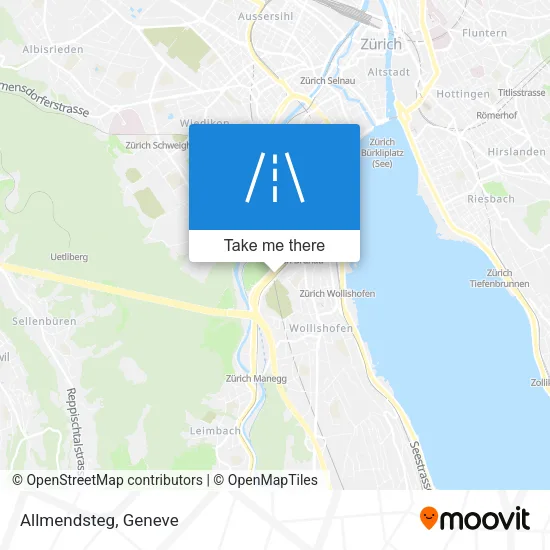 Allmendsteg map
