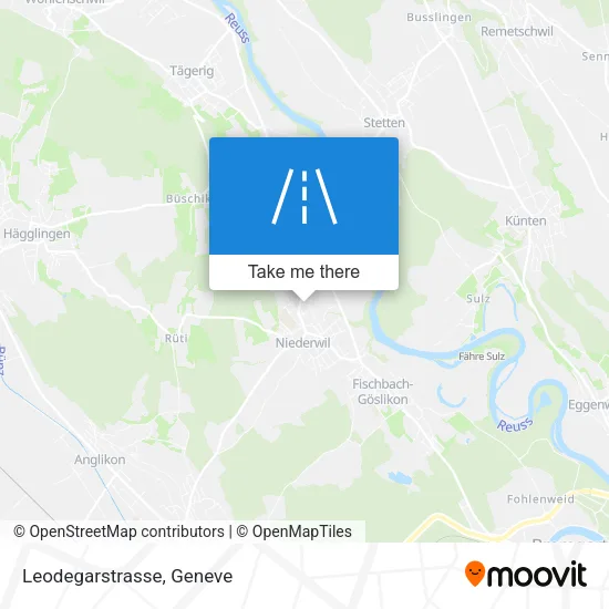 Leodegarstrasse map