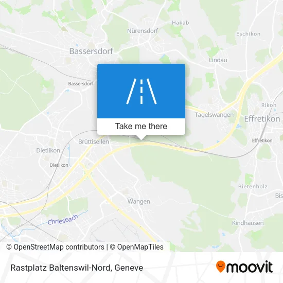 Rastplatz Baltenswil-Nord plan