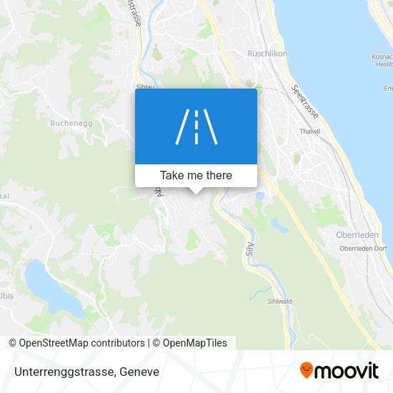 Unterrenggstrasse map