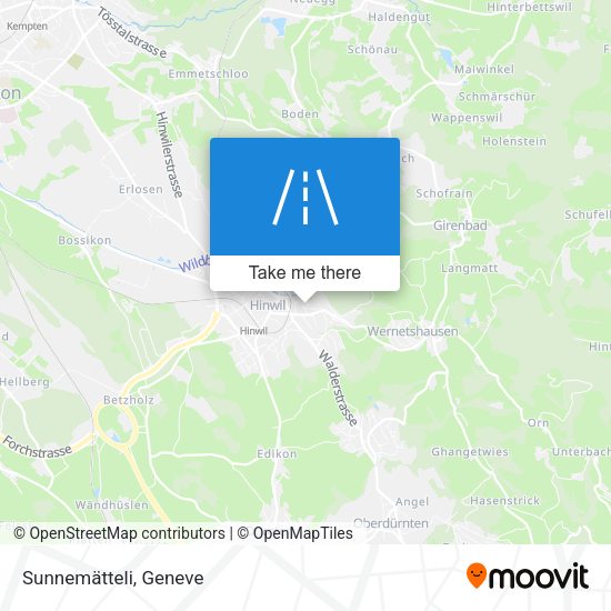 Sunnemätteli map