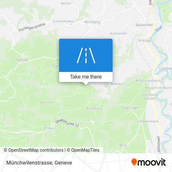 Münchwilenstrasse map