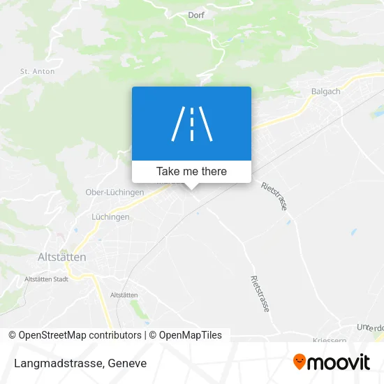 Langmadstrasse map