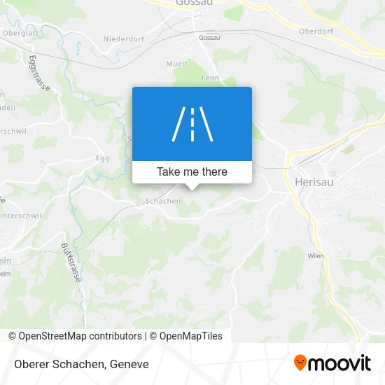Oberer Schachen map
