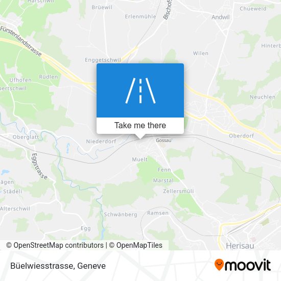Büelwiesstrasse map
