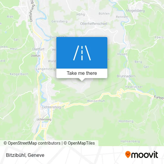 Bitzibühl map