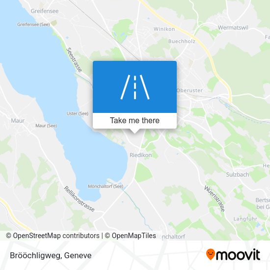 Brööchligweg map