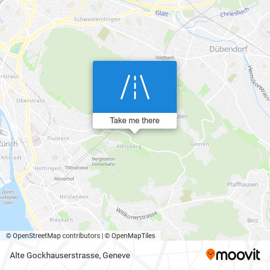 Alte Gockhauserstrasse map