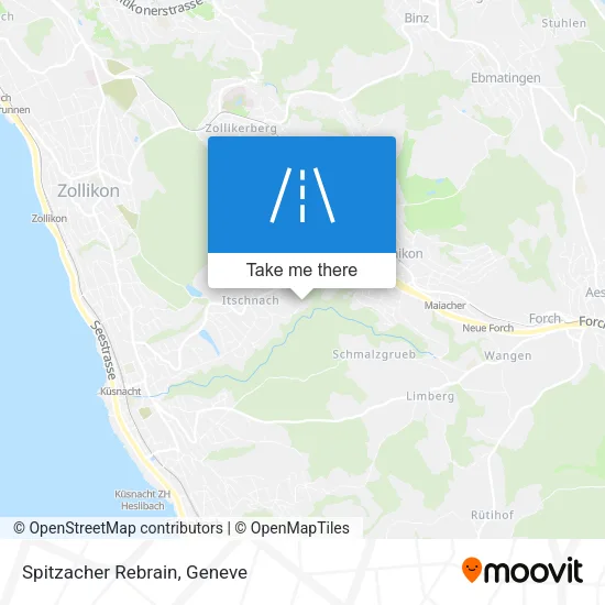 Spitzacher Rebrain map