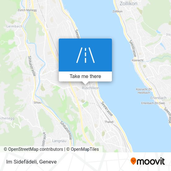 Im Sidefädeli map